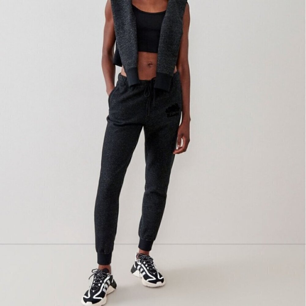 Roots Black Slim Cuff Sweatpant size XS